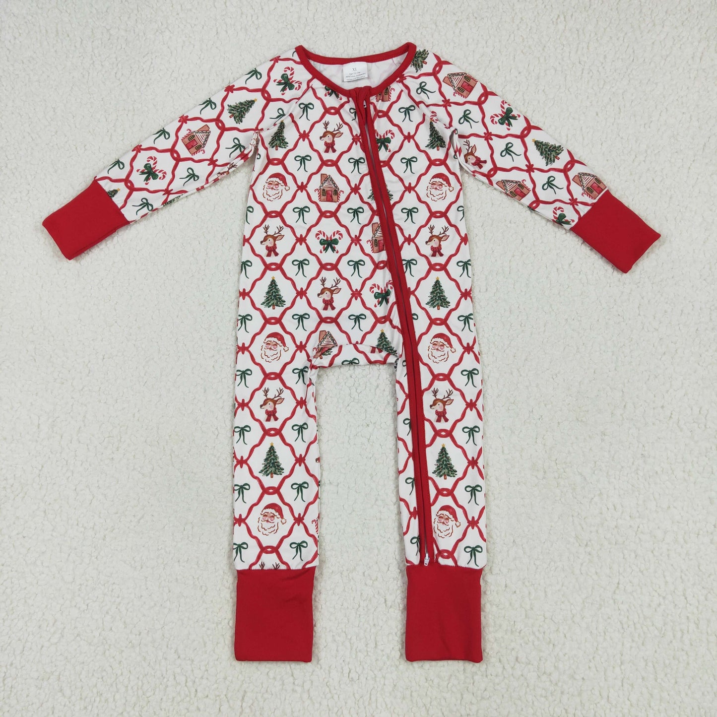 RTS NO MOQ Sibling Baby girls clothes Christmas long-sleeved trousers suit & romper and blanket