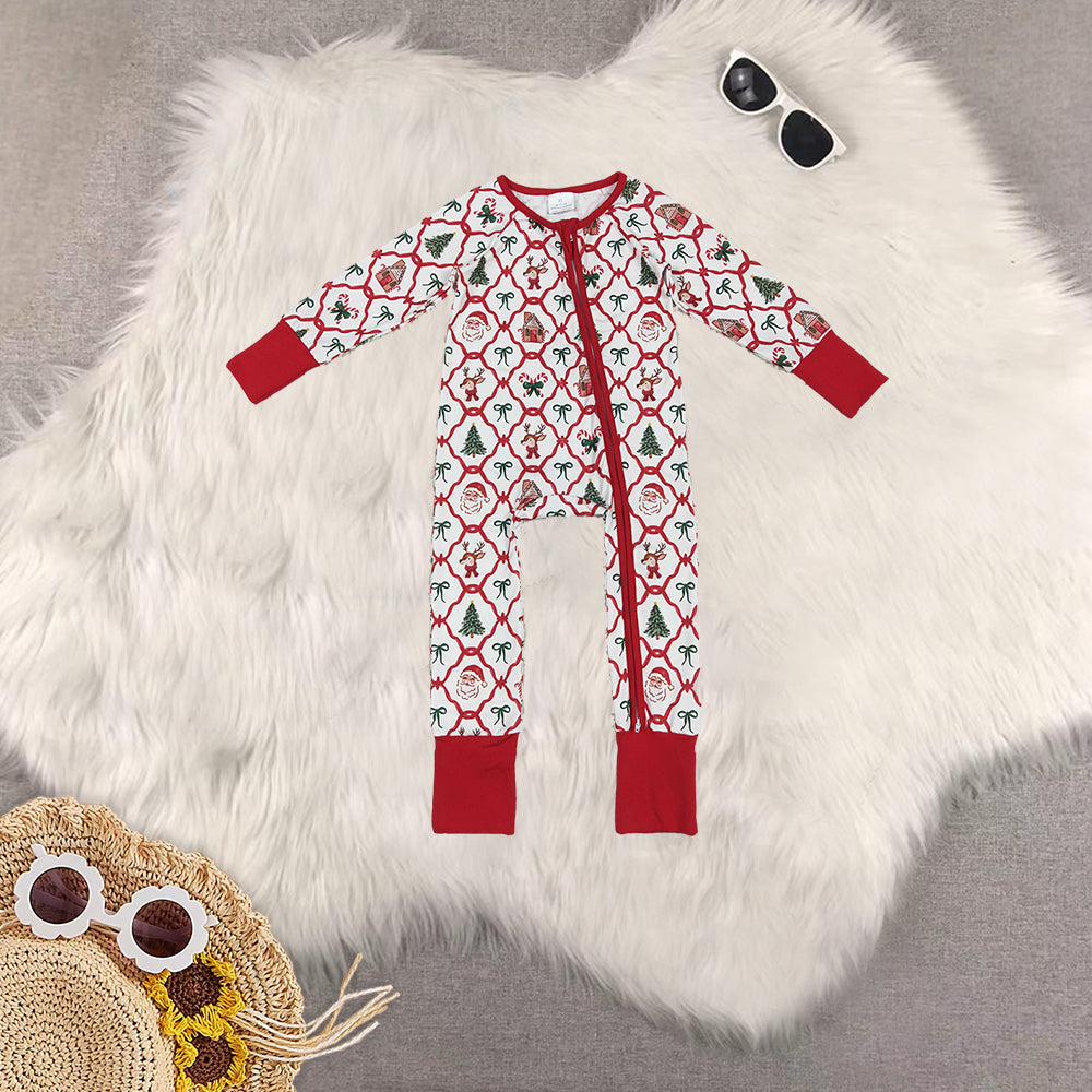 RTS NO MOQ Baby boy girl clothes Christmas halloween long Sleeve Romper Mixed Sizes