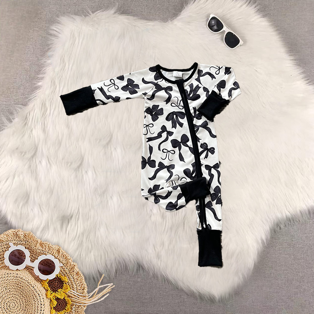 RTS NO MOQ Sibling baby Girls Boys bow short sleeve pants sets and rompers and yoga top Clothes