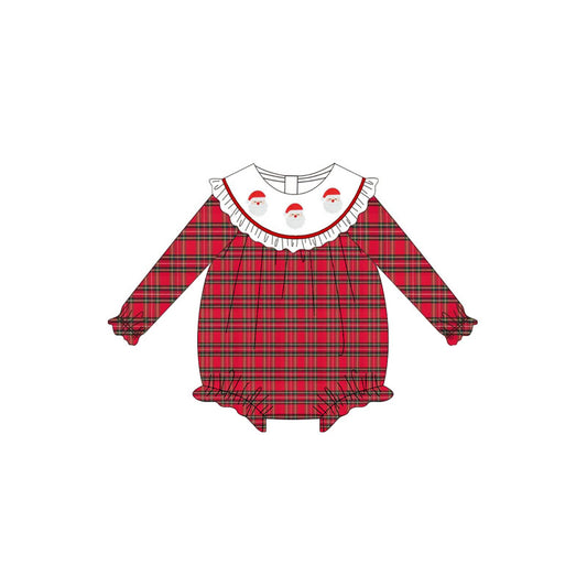 no moq LR2320 pre-order baby girl clothes Christmas long sleeve romper-2025.6.12