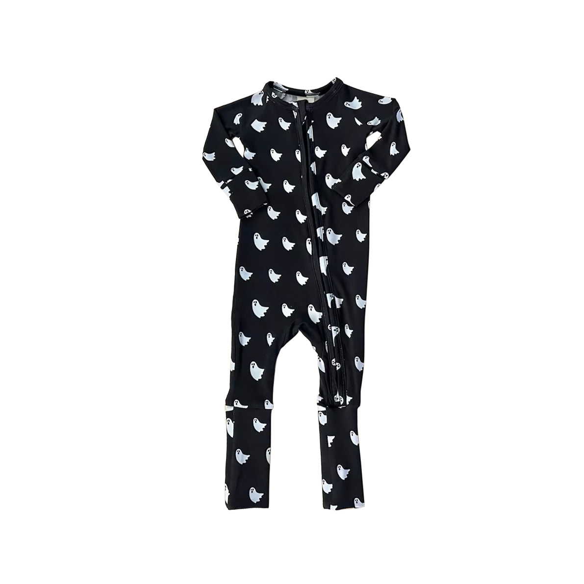 (Pre Order) No moq LR2396 pre-order baby boy clothes black long sleeve romper-2025.7.4