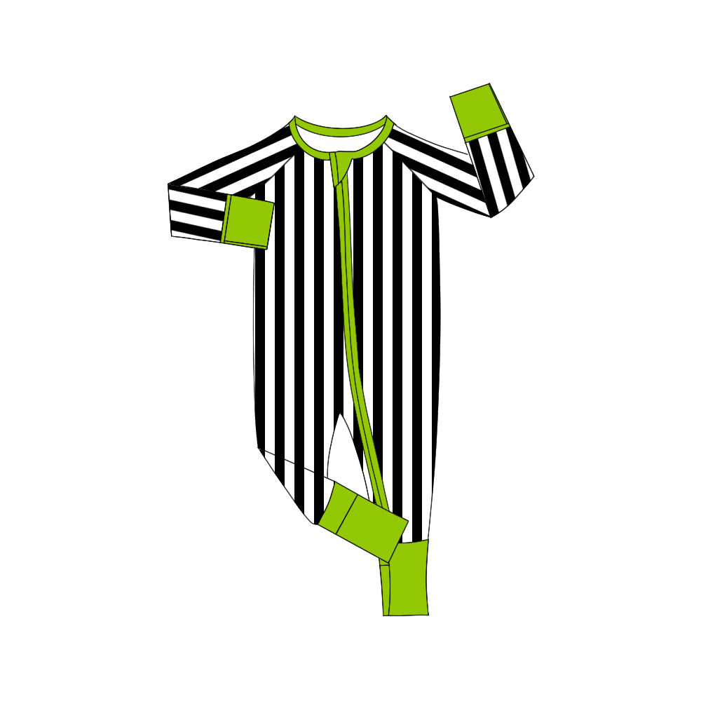 (Pre Order) No moq LR2529 pre-order baby boy clothes striped long sleeve romper-2025.8.5