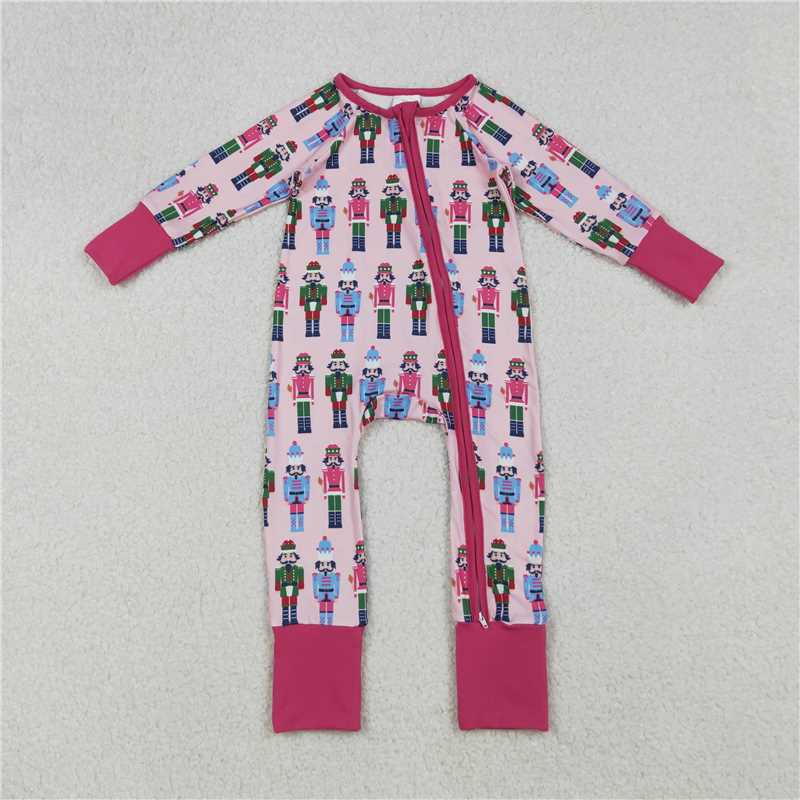 RTS Sibling baby girls boy clothes Christmas cartoon long Sleeve pants set and dress and rompers