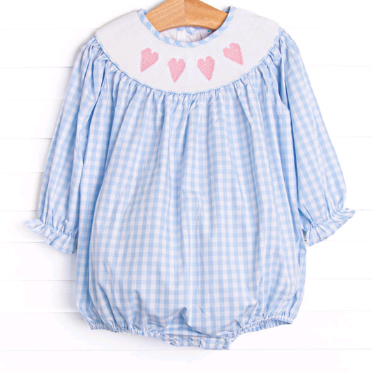 (Pre Order) No moq LR2701 pre-order baby girl clothes love long sleeve romper-2025.9.20