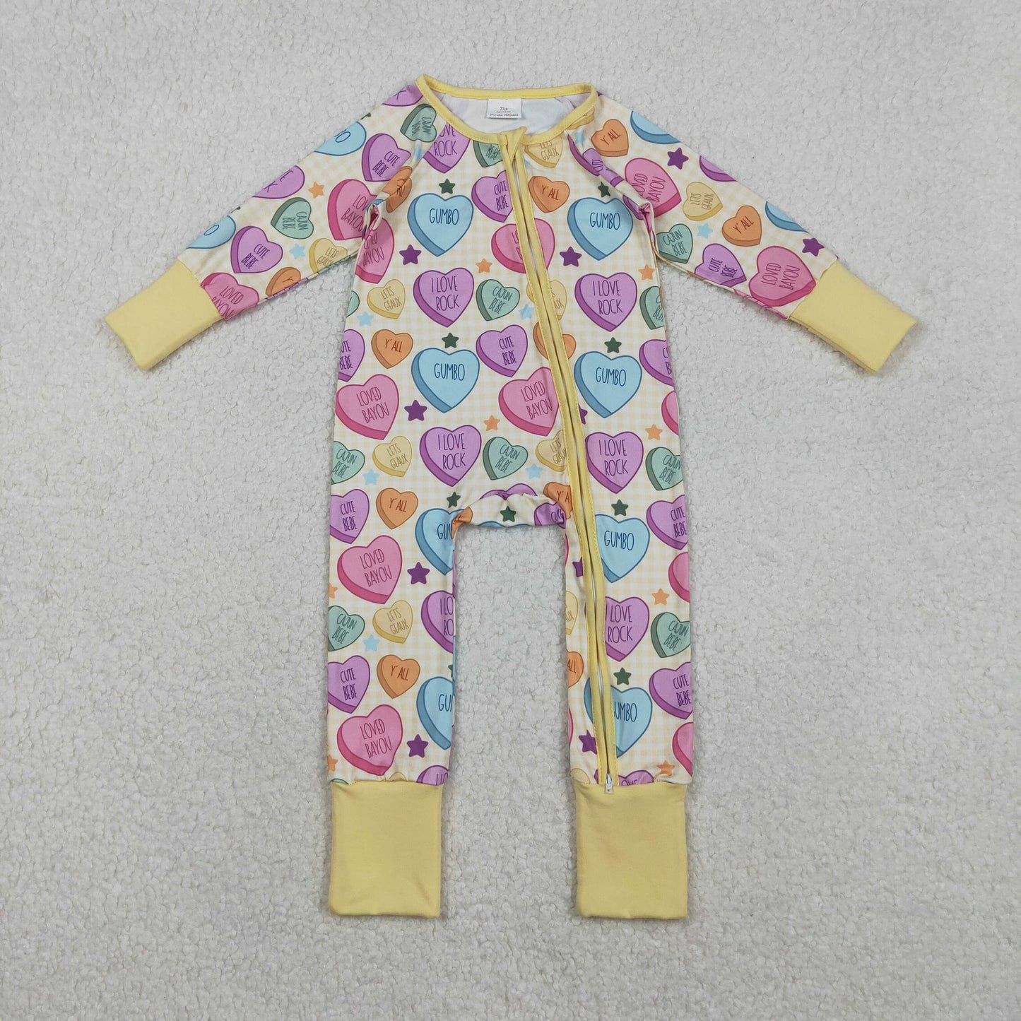 RTS NO MOQ Sibling Baby girls clothes Valentine long-sleeved trousers suit & rompers