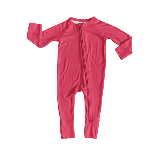 (Pre Order) No moq LR2800 pre-order baby girl clothes long sleeve romper-2025.10.15