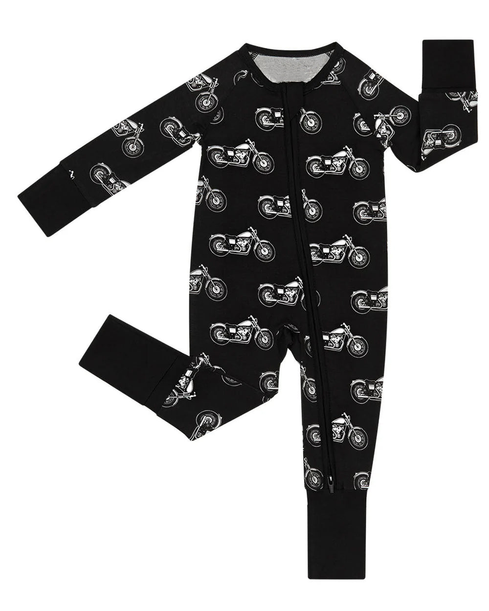 (Pre Order) No moq LR2857 pre-order baby boy clothes car black long sleeve romper-2025.10.30