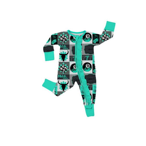 (Pre Order) No moq LR2933 pre-order baby boy clothes long sleeve romper-2025.11.21