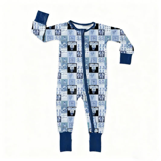 (Pre Order) No moq LR2937 pre-order baby boy clothes boot hat bow long sleeve romper-2025.11.22