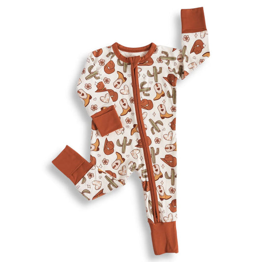 (Pre Order) No moq pre-order baby girl clothes boot hat floral love long sleeve romper-2025.11.29