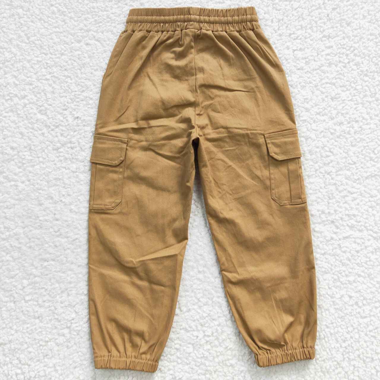 P0134 Khaki Pocket Cargo Pants