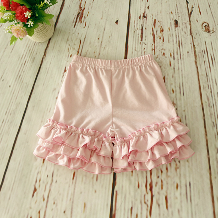 RTS NO MOQ ETA 7-8DAYS ARRIVED cotton ruffle  shorts