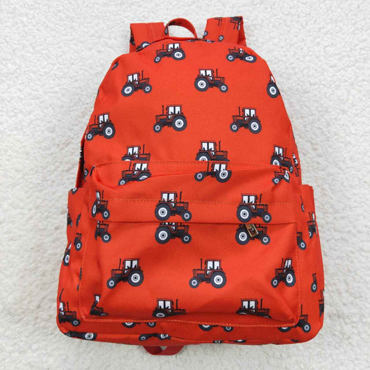 BA0122 Farm Tractor Red Backpack