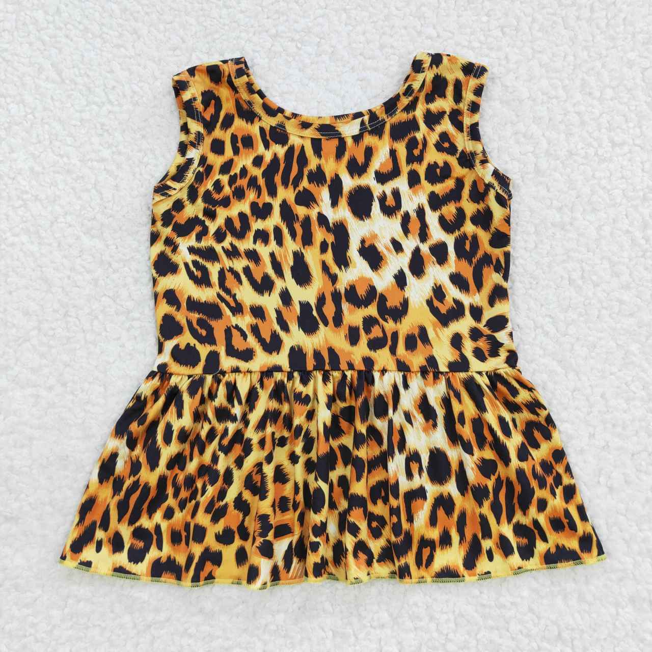 GT0205 Leopard Lace Sleeveless Top