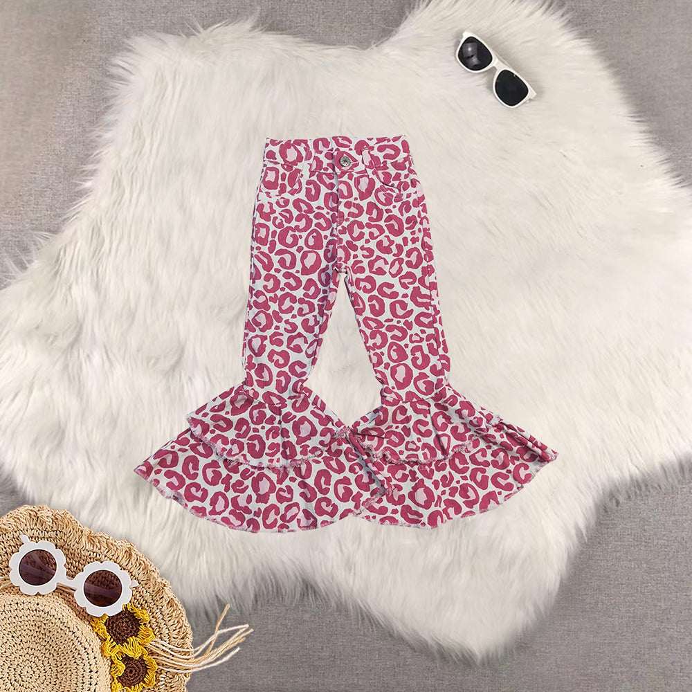 RTS NO MOQ Baby Girls Clothes Jeans: Flared & Ripped