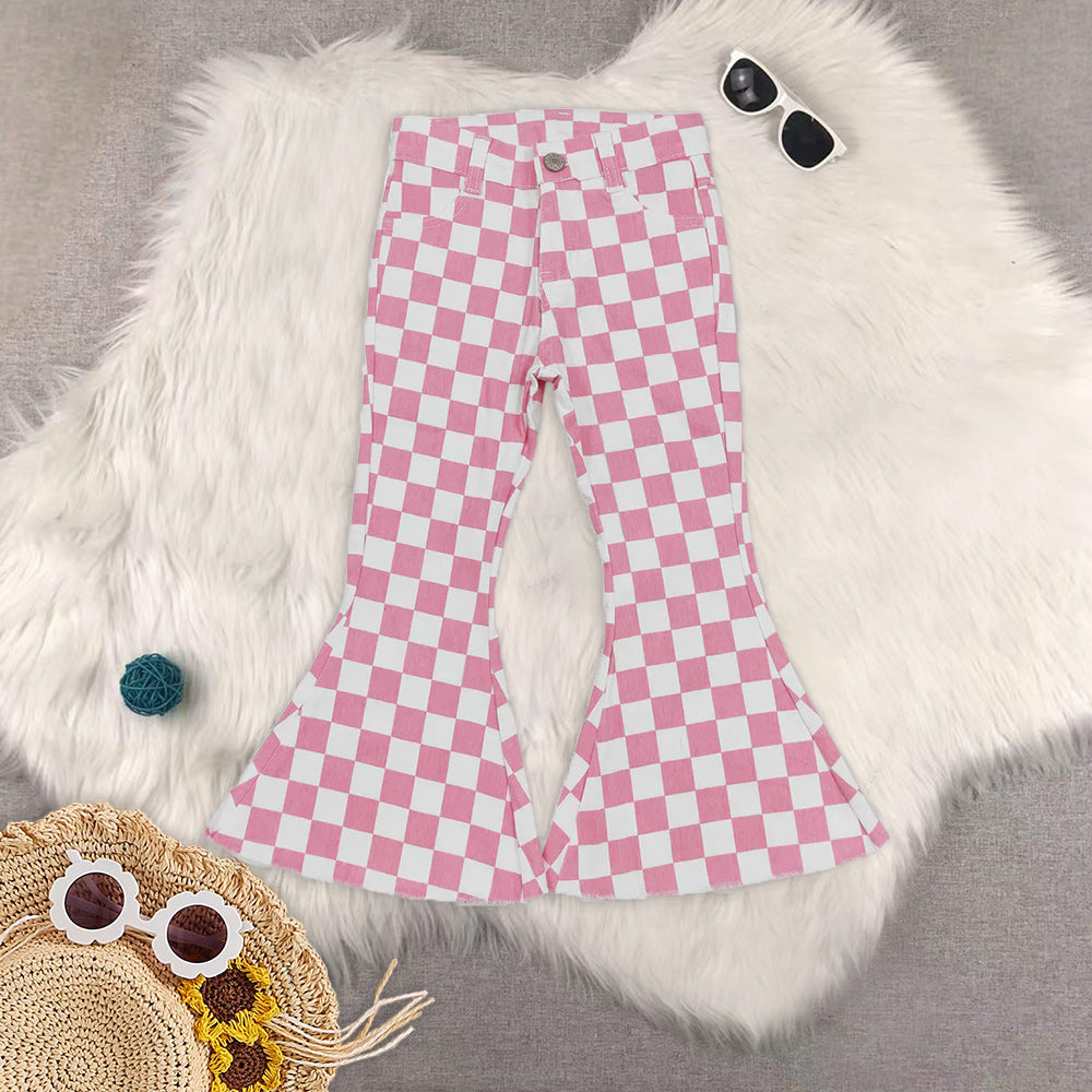 RTS NO MOQ Sibling baby kids clothes team blue kids backpack and jeans