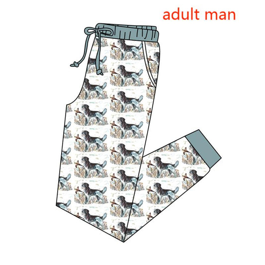 P0472 pre-order adult pant cartoon hunting adult man pajamas pant-2024.5.16
