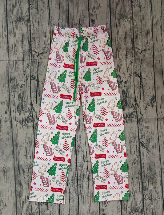 NO MOQ P0490 pre-order adult men Christmas trees adult man pajamas pant