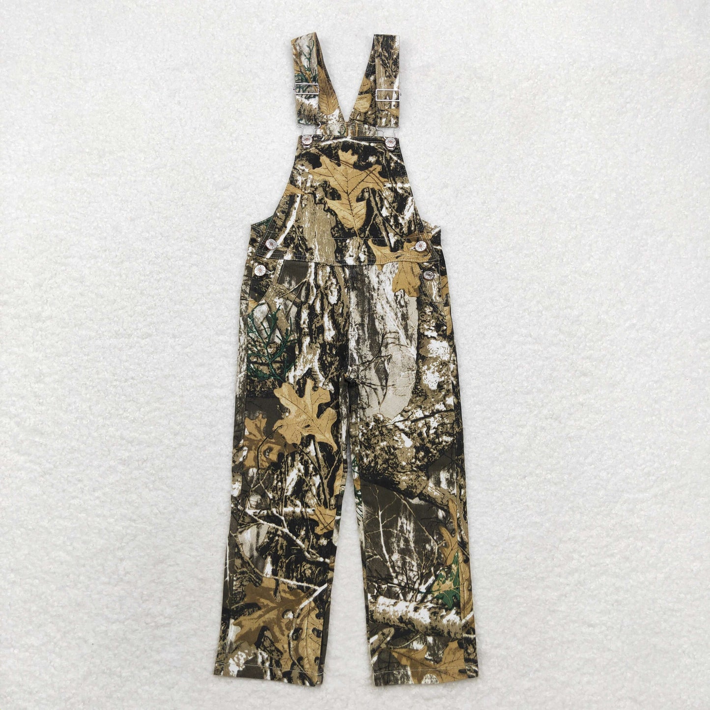 rts no moq P0533 Leaf and branch camouflage denim suspenders