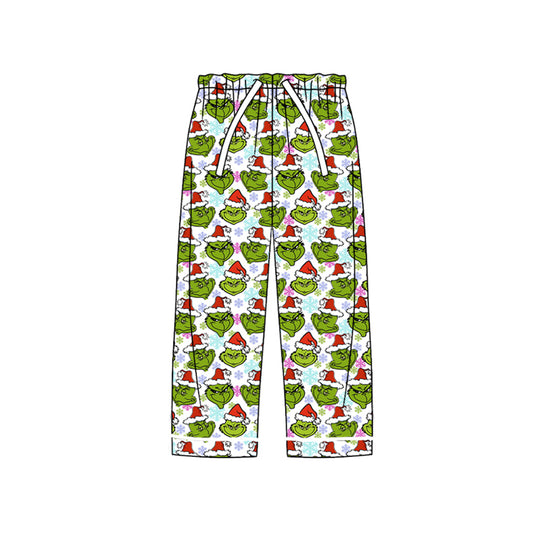 no moq P0547 xs-5xl pre-order adult women Christmas green pants adult pants-2024.7.23