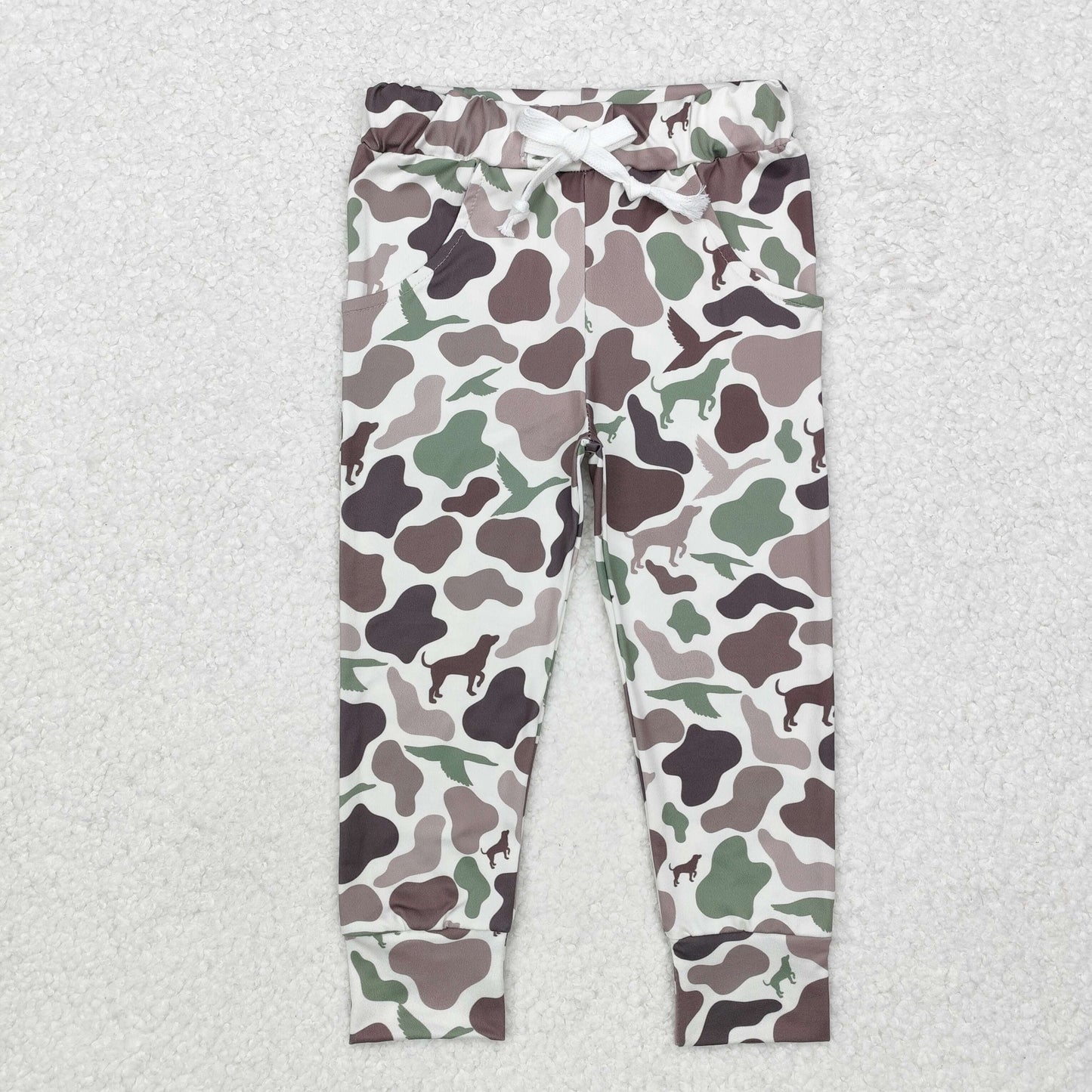 RTS NO MOQ Camouflage drawstring trousers