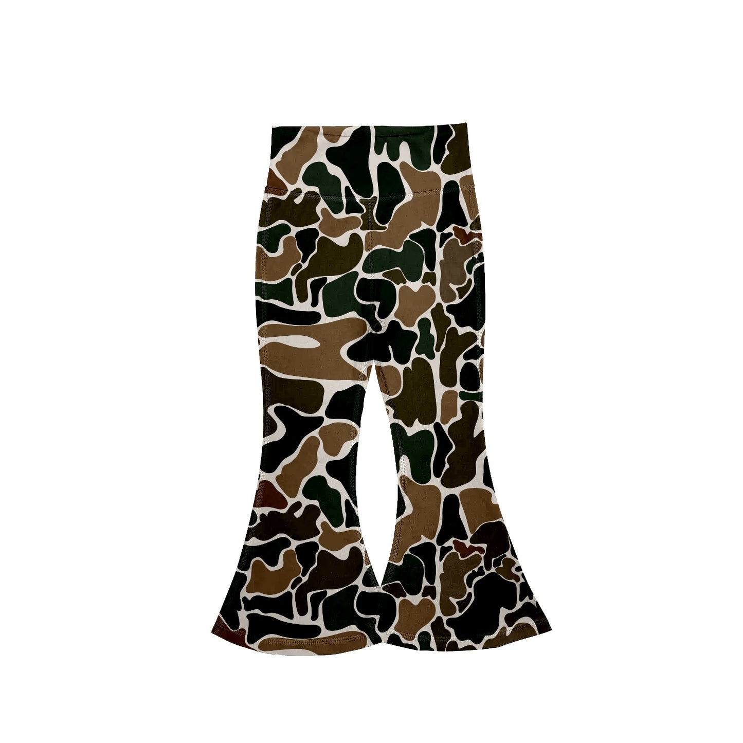 no moq P0692 pre-order baby girls clothes yoga camouflage long pants-2024.10.10