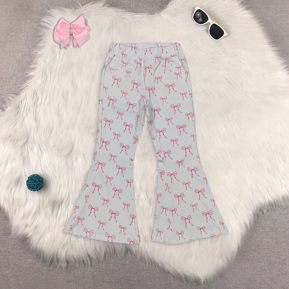 RTS NO MOQ Baby Girls Clothes Jeans: Flared & Ripped