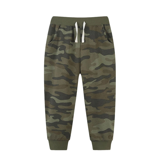 (Pre Order) No moq P0857 pre-order toddler boy clothes camouflage long pant -2025.9.13