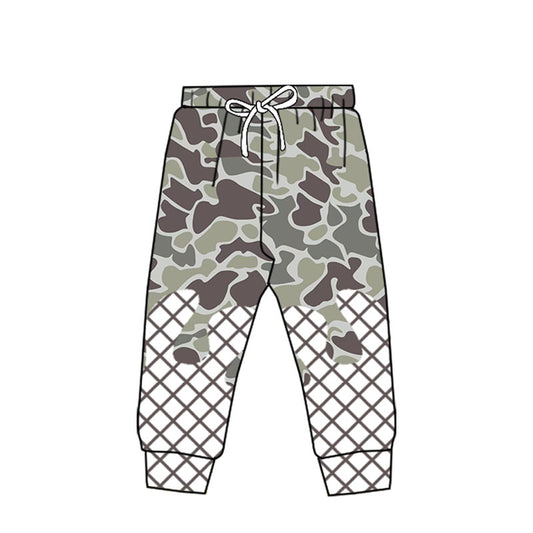 (Pre Order) No moq P0864 pre-order toddler boy clothes camouflage long pant -2025.9.17