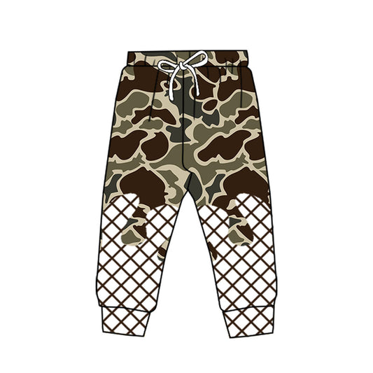 (Pre Order) No moq P0866 pre-order toddler boy clothes camouflage long pant -2025.9.17'