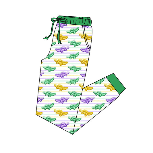 (Pre Order) No moq P0903 Pre-order adult clothes mardi gras long pant-25.10.10