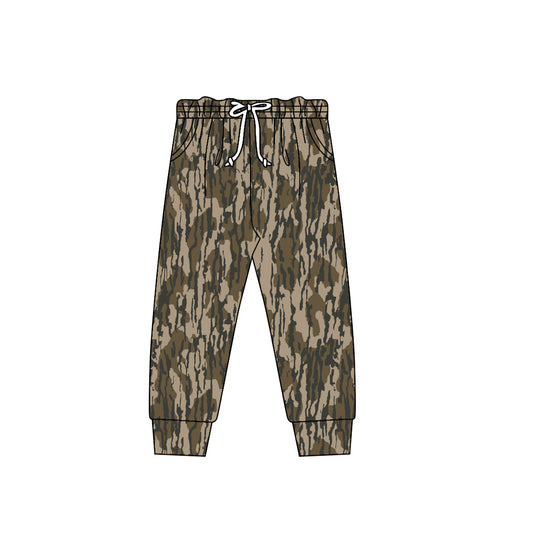 (Pre Order) No moq P0972 pre-order toddler boy clothes camouflage long pant-2025.11.12