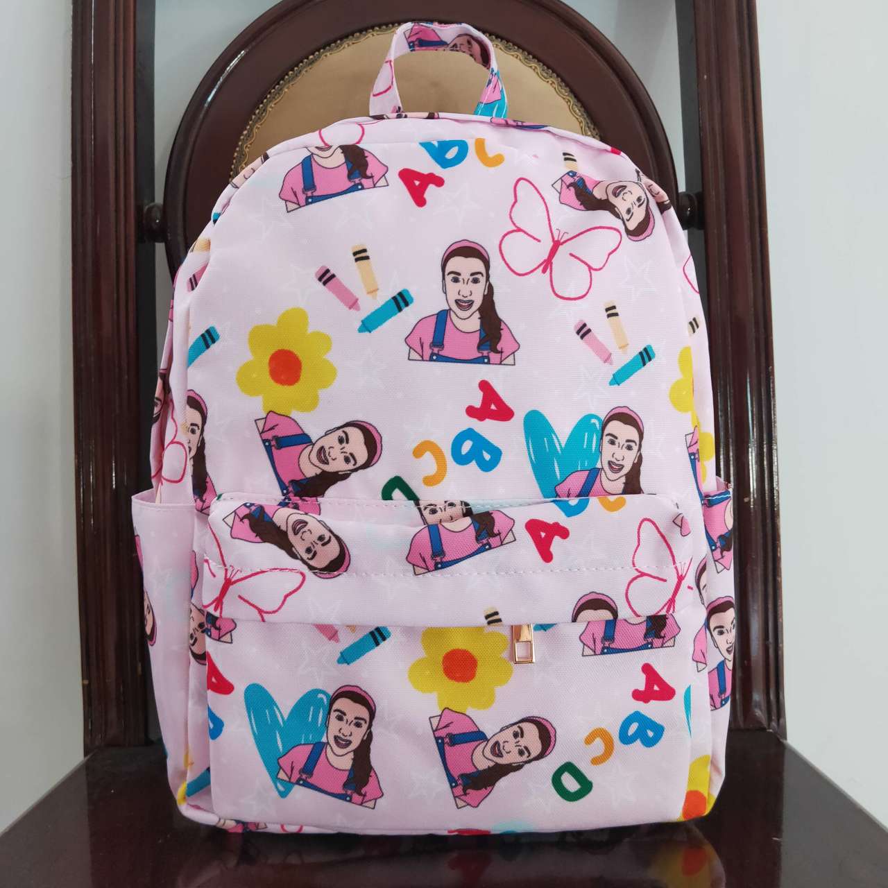 BA0070 ABC Ms. Rachel Pink Backpack