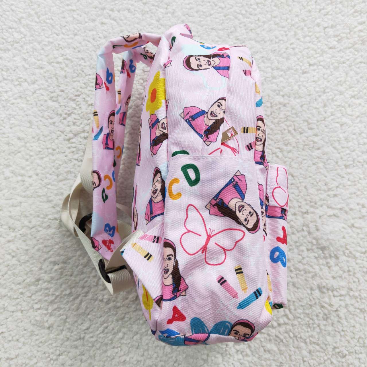 BA0070 ABC Ms. Rachel Pink Backpack