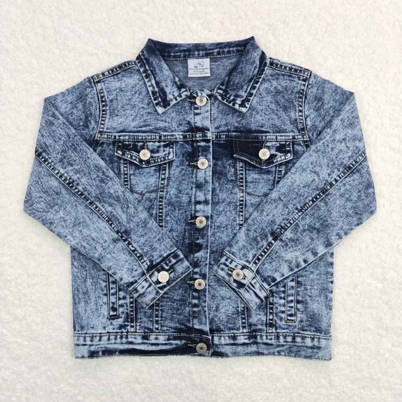 6 A5-14 blue denim jacket