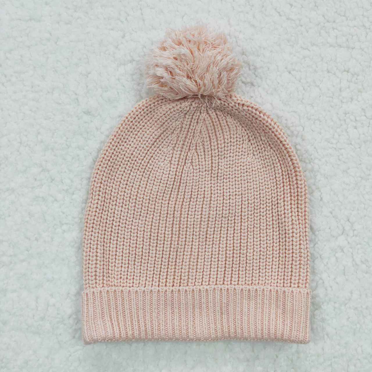 HA0001 Champagne pom pom hat