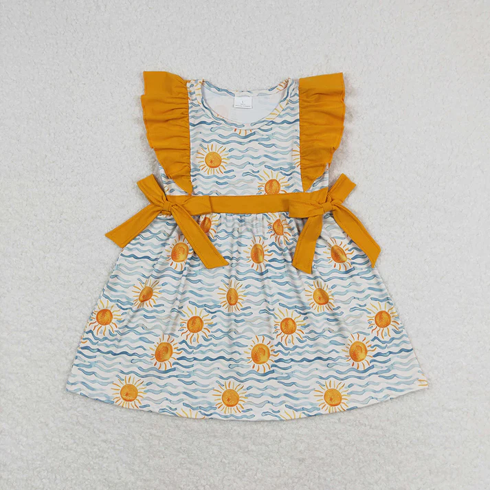 RTS Baby Girls Sun Sea Boys Sibling Dresses Clothes Sets