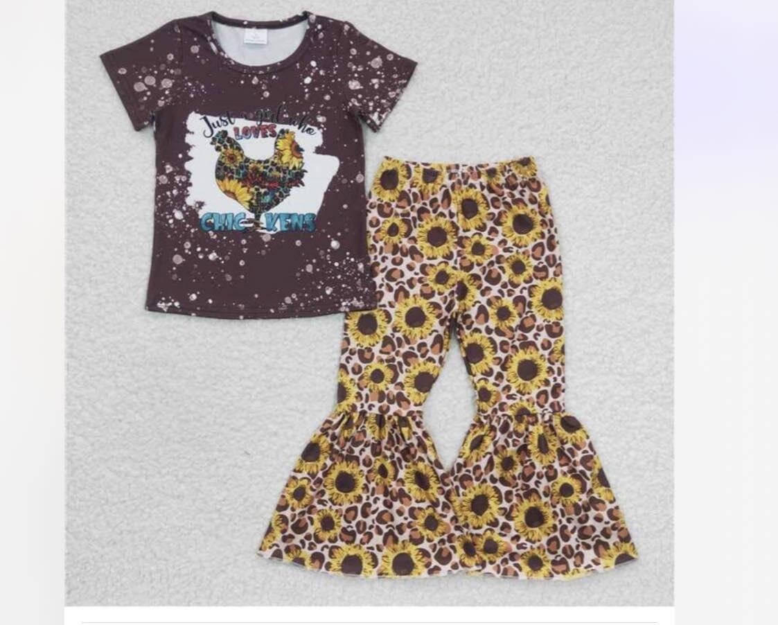 sunflower hen outfits