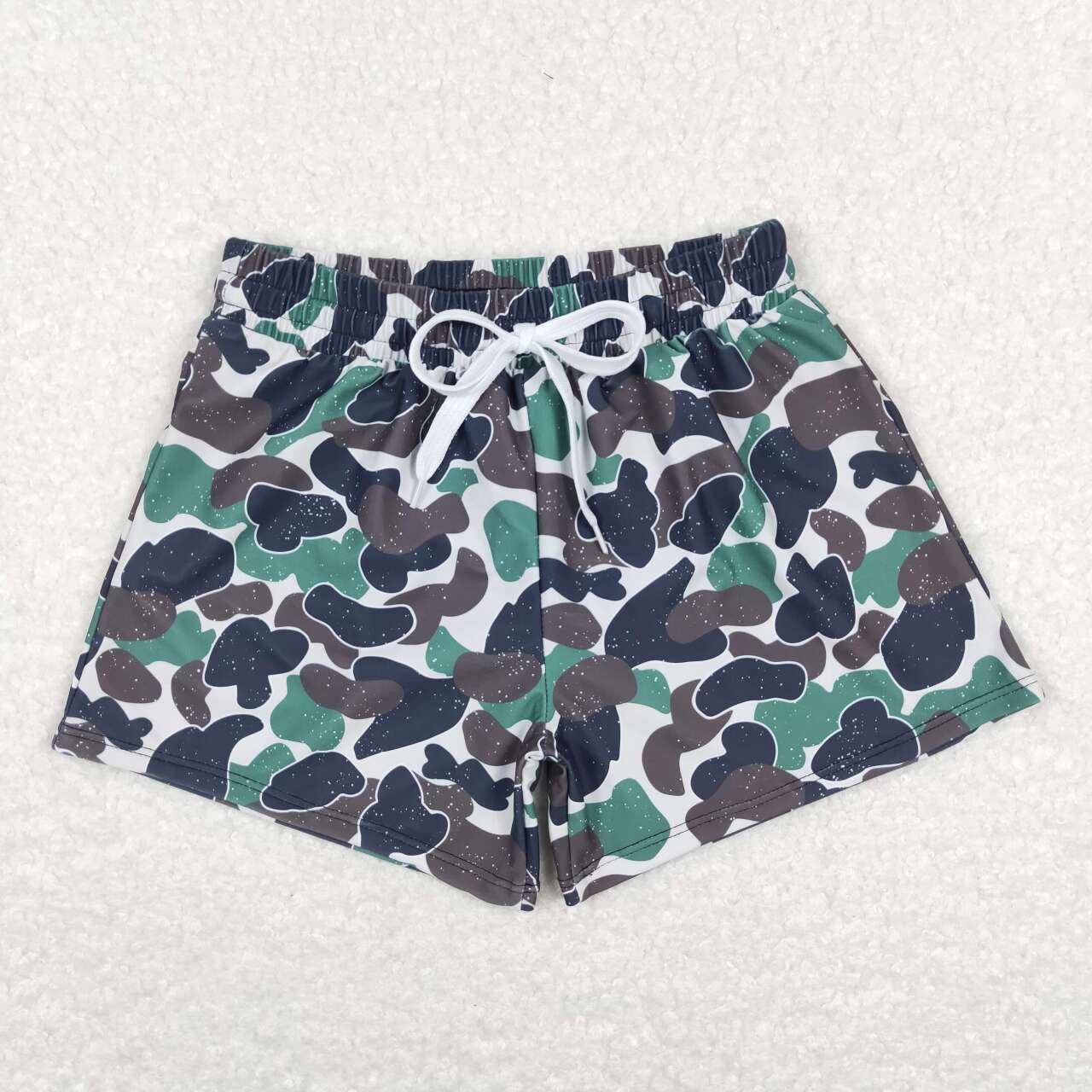 RTS NO MOQ Baby Boys Camouflage Trunks Bottoms Swimsuits