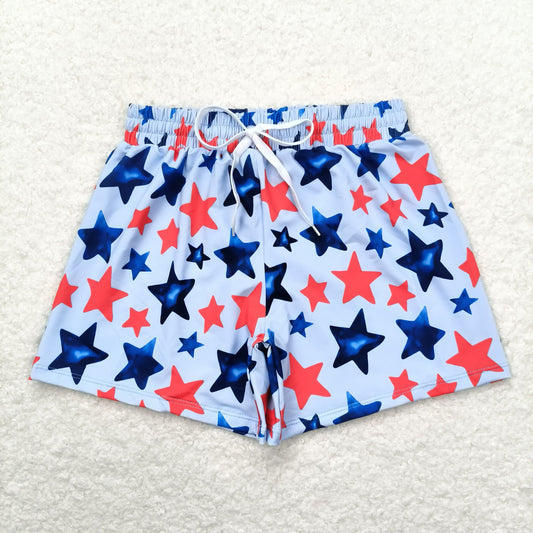 S0231 Star blue swimming trunks