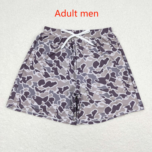 rts no moq S0323 Adult men's camouflage swimming trunks