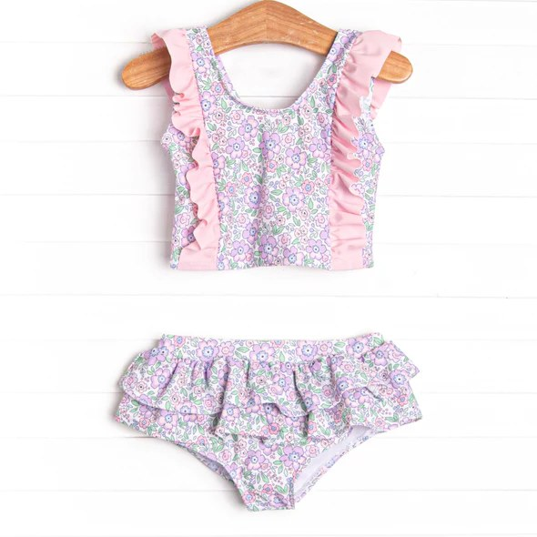 S0332 flower summer swimsuit