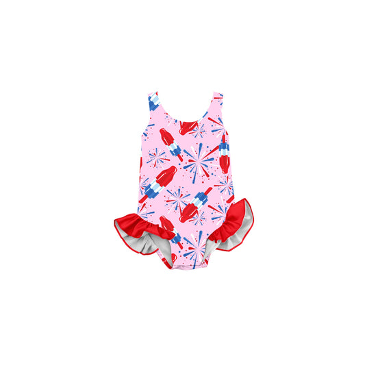 S0333 pre-order baby girl clothes swimsuit beach wear