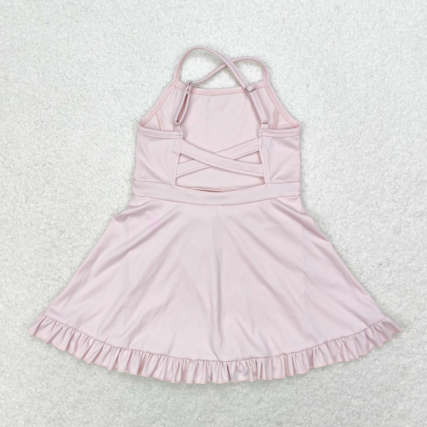 rts no moq S0443 Pink sportswear skirt swimsuit