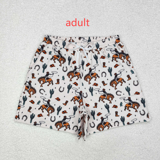 RTS NO MOQ ETA 5/7days arrived S0460 Adult male horseback riding cactus cowboy hat boots swimming trunks