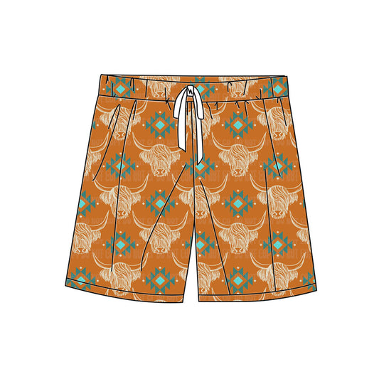 NO MOQ S0462pre-order adult clothes adult men geometric summer swim trunks-2024.10.11