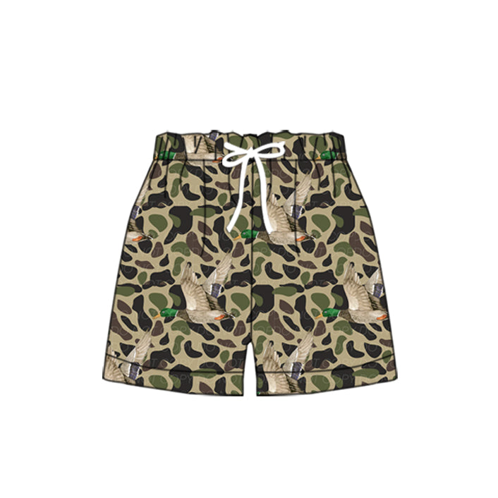 NO MOQ S0468 pre-order adult clothes adult men camouflage ducks summer swim trunks-2024.10.11