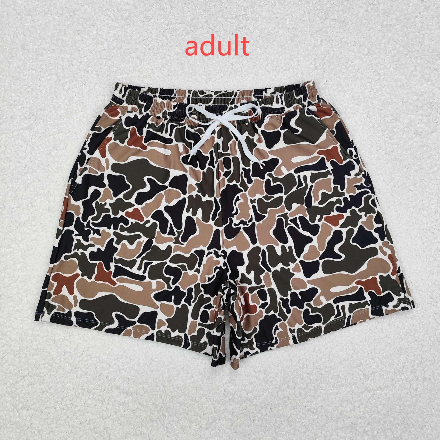 RTS NO MOQ ETA 5/7days arrived S0478 Adult male camouflage beige swimming trunks