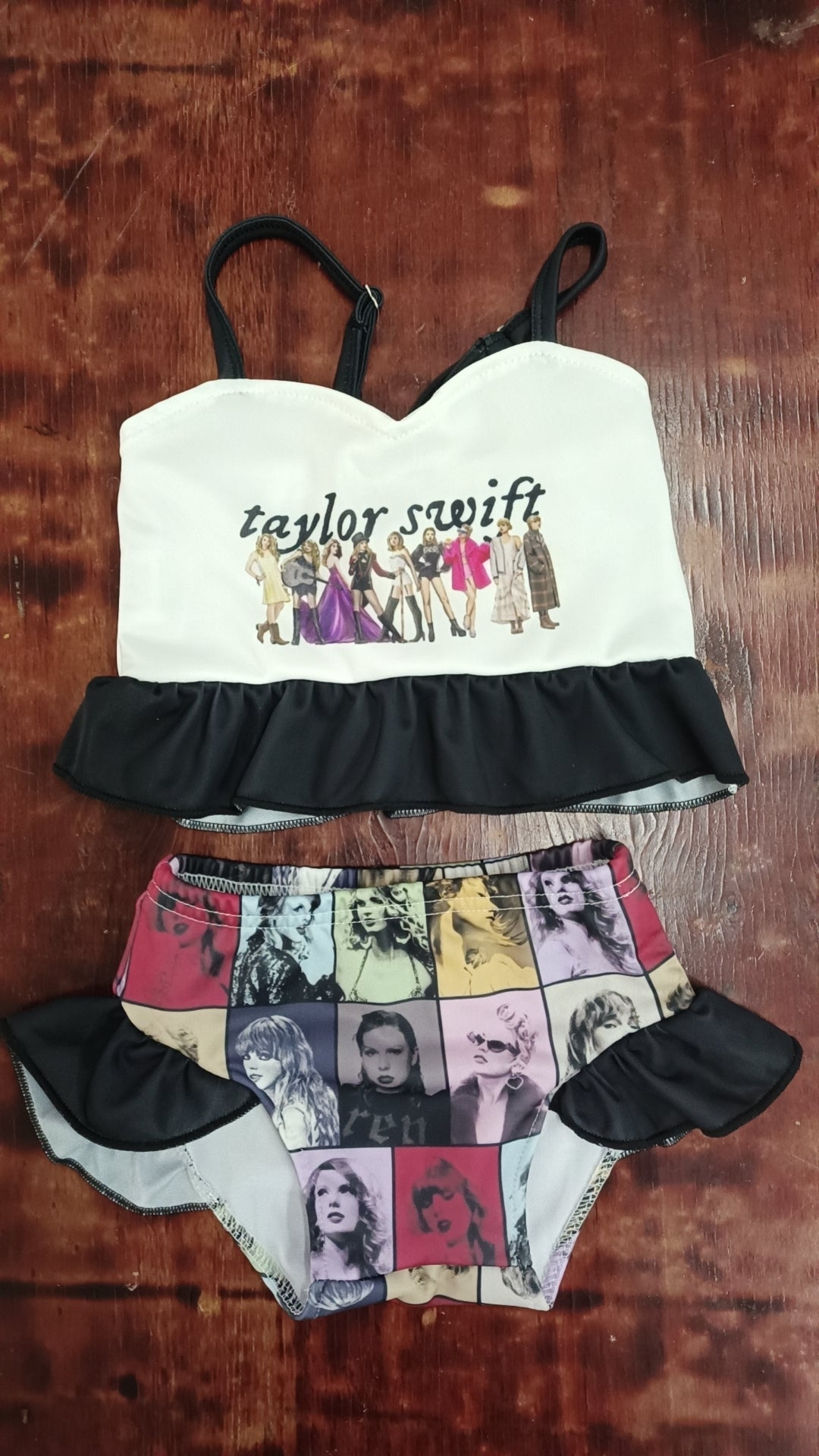 no moq S0482 PRE-ORDER baby girl clothes taylor swift swimsuit-2024.12.4