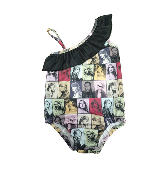 no moq S0483 PRE-ORDER baby girl clothes taylor swift swimsuit -2024.12.7